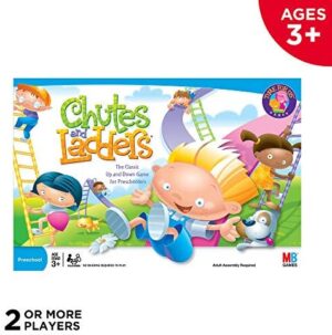 Hasbro Gaming Chutes and Ladders Board Game | 2 to 4 Players | Preschool Games for Boys & Girls| Easter Gifts for Kids | Ages 3+ (Amazon Exclusive) - Image 4