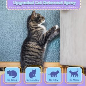 Tetra No Scratch Spray for Cats, Natural Anti Scratch Cat Spray, Effective Cat Bitter Spray for Chewing & Scratching Keep Off Cat Indoor or Outdoor, Protect Furniture, Curtain, Floor & Plant, 50 Ml - Image 2