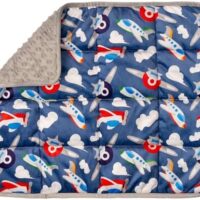 Florensi Weighted Lap Pad for Kids, 5 lbs - Weighted Blanket for Kids, Teenagers, Boys, Girls - Soft, Warm, Comfortable - Sensory Weighted Lap Blanket & Calm Down Corner Supplies - 20" x 23"