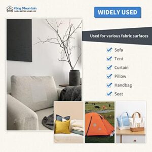 KING MOUNTAIN Canvas Repair Patch 9 x11 Inch 4 Pcs Self-Adhesive Waterproof Fabric Patch for Sofas, Tents, Furniture,Tote Bags, Car Seats (Khaki) - Image 5