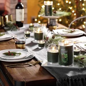 Yankee Candle Balsam & Cedar Scented, Classic Large 22oz Dual-Wick Tumbler Candle, Over 75 Hours Burn Time, Ideal for Holiday Season & Gifting - Image 4