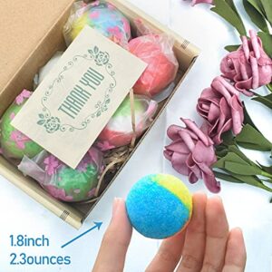 INTEYE Organic Bath Bombs Gift Set, 24 Handmade Fizzies Rich in Essential Oil, Moisturize Dry Skin, Gifts idea for Kids, Her/Him, Wife/Girlfriend, Birthday, Christmas, Mothers Day - Image 6