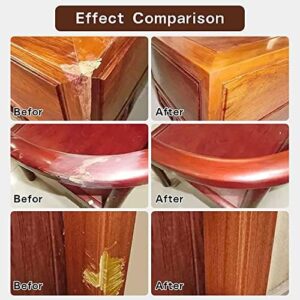 SEISSO Wood Repair Kit Wood Touch up Paint Restore Any Wood Furniture Wood Stain, 12 Colors Cover Surface Scratch for Wooden Floor Table, Filler Furniture Paint Oak, Cabinet, Door, Veneer, Walnut - Image 6