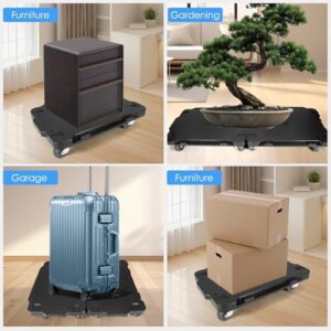 Furniture Dolly, 2 Pack Furniture Movers with Wheels, 530 LB Capacity, New Upgrade Completely Silent Technology, Moving Dolly Cart with Wheels - Image 7