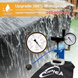 Kipiea Patio Sofa Cover, Heavy Duty Outdoor Couch Covers Waterproof Winter, 3-Seat Patio Furniture Cover Loveseat, Outdoor Sofa Covers with Anti UV and No Tears, No Fading (78"W x 42"D x 31"H) - Image 4