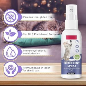 Tetra No Scratch Spray for Cats, Natural Anti Scratch Cat Spray, Effective Cat Bitter Spray for Chewing & Scratching Keep Off Cat Indoor or Outdoor, Protect Furniture, Curtain, Floor & Plant, 50 Ml - Image 4