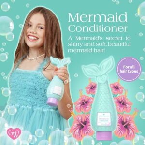 Glimmer Wish Mermaid Kids Conditioner, Paraben and Sulfate Free Conditioner for Strong and Smooth Hair, Kids Hair Care, Tropical Beach Scent, 12 Fl Oz - Image 2