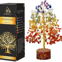 7 Chakra Crystal Tree For Positive Energy - Birthday Gifts For Women, House Warming Gifts New Home, Chakra Tree - Tree Of Life Decor, Chakra Decor, Office Decor For Women, Reiki Gifts, Spiritual Gifts