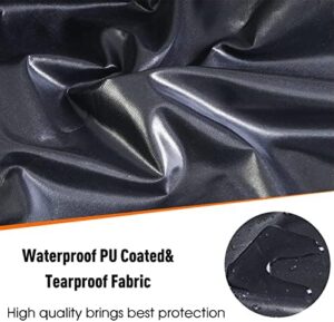 Patio Furniture Covers, Outdoor Furniture Cover Waterproof, General Purpose, Outside Table and Chair Covers, Heavy Duty 600D (108 Inch L x 82 Inch W x 27.9 Inch H) - Image 8