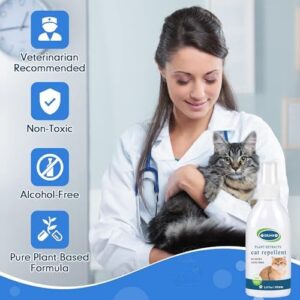 Enhanced Cat Deterrent Spray Indoor, Cat Repellent Indoor and Outdoor for Cat and Kitten, Protecting Furniture, Effective Cat Scratch Deterrent Training Aid for Furniture, Sofas, Rugs, Curtain, 150ml - Image 6