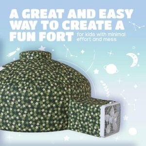 Skywin Air Tent Fort Playhouse for Kids - Inflatable Kids Fort Sets Up and Stores Away in Seconds (Fan NOT Included) (Camo) - Image 3