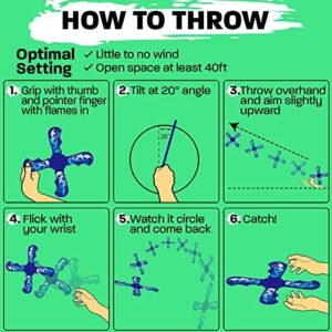 Boomerang for Kids - Toys For Ages 8-13 Boys & Girls - Fun & Easy To Use - Easter Basket Stuffers for Kids 6 7 8 9 10 Year Old Boy Gifts - Best Easter Gifts For 8 Year Old Boys Gift Ideas for All Ages - Image 6