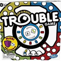 Hasbro Gaming Trouble Game with Bonus Shield & Power Die | Family Board Games | Easter Gifts for Kids | 2-4 Players | Ages 5+ (Amazon Exclusive)