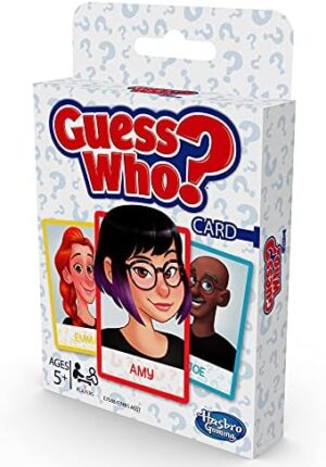 Hasbro Gaming Guess Who? Card Game for Kids Ages 5 and Up, 2 Player Guessing Game - Image 4