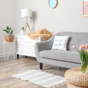 Maitys 4 Inch Round Solid Furniture Legs Furniture Wooden Replacement Chair Feet Dresser Sofa Couch Legs Table Cabinet Footstool DIY Projects for Home(Black,8 Pcs) - Image 5