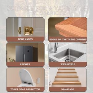 Baby Proofing Edge Protector for Kid Clear Edge Protector Strip Safety Corner Guards Child Proof Corner Bumper for Furniture 1.2in x 32.8ft - Image 6