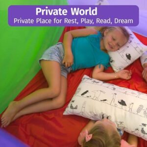 Alvantor Kids Tents Indoor Children Play Tents For Toddler Tents For Kids Pop Up Tent Boys Girls Toys Indoor Outdoor Play Houses Giant Party 58”x58"x47" - Image 9