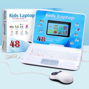 Kids Laptop, Color Screen Educational Laptop with 48 Learning Modes, Laptop for Kids Ages 5+ - Image 7