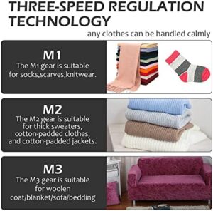 iRUNTEK Fabric Shaver, Rechargeable Lint Shaver, Electric Lint Remover with LED Display & Big Trash Box, Sweater Shavers to Remove Pilling, 3-Speeds Fuzz Remover for Clothes, Furniture, Couch, Blue - Image 6