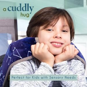 Florensi Weighted Lap Pad for Kids, 5 lbs - Weighted Blanket for Kids, Teenagers, Boys, Girls - Soft, Warm, Comfortable - Sensory Weighted Lap Blanket & Calm Down Corner Supplies - 20" x 23" - Image 4