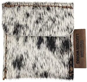 Wedding Ring Case Handmade from Full Grain Leather, Engagement Pouch, Bride & Groom Jewelry Storage, Marriage Travel, Ring Bearer, Proposal Ring Holder - Furry - Image 2