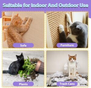 Tetra No Scratch Spray for Cats, Natural Anti Scratch Cat Spray, Effective Cat Bitter Spray for Chewing & Scratching Keep Off Cat Indoor or Outdoor, Protect Furniture, Curtain, Floor & Plant, 50 Ml - Image 5