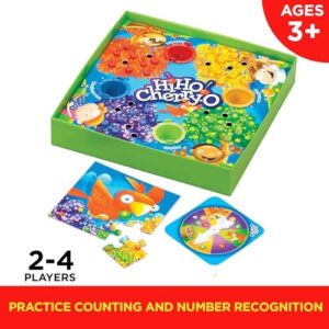 Hasbro Gaming Hi Ho Cherry-O Board Game | Preschool Games for Kids | 2-4 Players | Easter Gifts for Girls & Boys | Ages 3+ (Amazon Exclusive) - Image 2