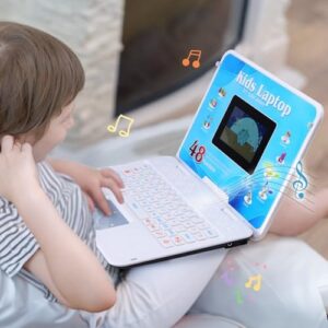 Kids Laptop, Color Screen Educational Laptop with 48 Learning Modes, Laptop for Kids Ages 5+ - Image 6