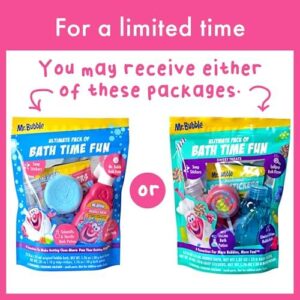 Mr. Bubble Ultimate Pack of Bath Time Fun 4 Favorites, Bath Potion, Bath Bomb, Soap Stickers, Bubble Bath (Pack of 2) - Image 3