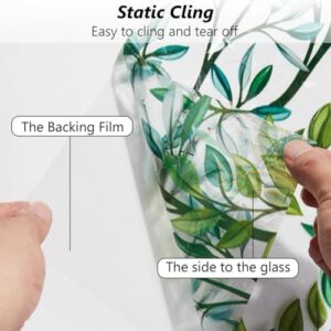 Finnez Window Privacy Film Window Film 3D No Glue Glass Sticker for Glass Door Home and Office Heat Control Anti UV 23.6 Inch x 13.1 Feet - Image 6