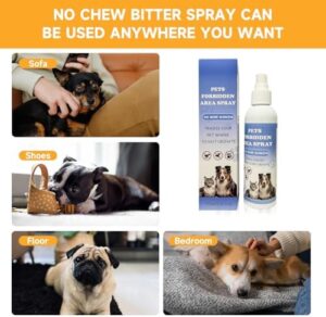Pet Training Spray | Dog Deterrent Spraying for Peeing | Effective Dog Repellent Spraying for Furniture | Stops Chewing & Peeing | Safe for Indoor & Outdoor Use | 5.92 fl oz, 2 Pack - Image 7