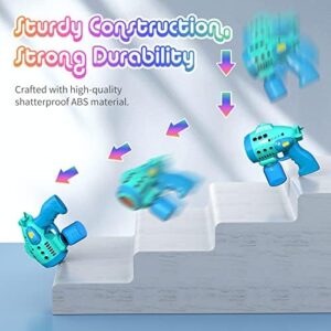 2 Bubble Gun with Bubble Liquid, Bubble Machine for Toddlers with 360-Degree Leak-Proof Design, Ergonomic Grip, Automatic Bubble Guns for Kids, Party Favors, Birthday Gift, Easter (2 Pack) - Image 5