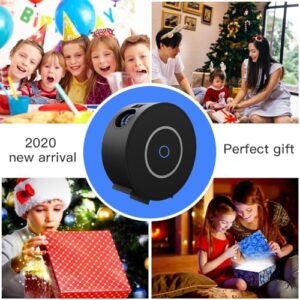 Star Projector, Galaxy Projector for Bedroom, Smart APP & Voice Control Galaxy lamp, Compatible with Alexa & Google Home, for Kids Adults Bedroom,Room Decor,Game Room,Party (Black Round) - Image 6