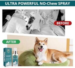 Bitter Apple Spray for Dogs to Stop Chewing and Licking, No Chew Spray for Dogs, Alcohol Free/Non-Toxic, Stop Licking Wounds and Hot Spots, Protecting Furniture, Shoes, Bandages, Indoor & Outdoor - Image 5