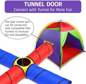 Alvantor Kids Tents Indoor Children Play Tents For Toddler Tents For Kids Pop Up Tent Boys Girls Toys Indoor Outdoor Play Houses Giant Party 58”x58"x47" - Image 4