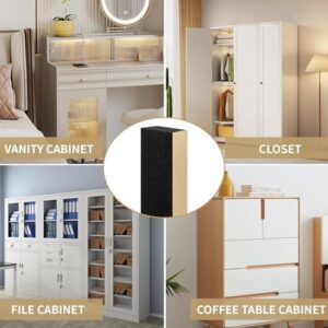 Furniture Anchor Two-sided Self-adhesive,Anti-Tip Furniture Anchors for Baby Proofing,No Drill Furniture Foam Anchor-Preventing Furniture Falls Protecting Kids and Pets (5 Pack) - Image 7