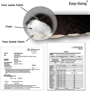 Easy-Going Reversible Couch Cover for 3 Cushion Couch Sofa Cover for Dogs Water Resistant Furniture Protector Cover with Foam Sticks Elastic Straps for Pet Cat (Sofa, Gray/Light Gray) - Image 5