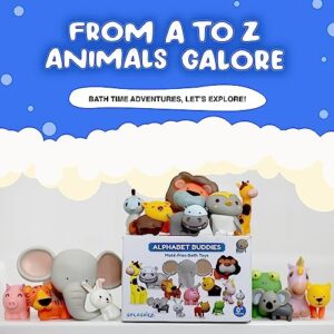 SplashEZ Mold Free Bath Toys for Babies & Toddlers, Animals No Hole Bath Toys for Kids, Toddler Gift, No Mold Bathtub Water Set for Kids, Pool, BPA-Free, Safe, Fun, Infant Ages 1 3 6 12 18 Months - Image 9