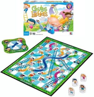 Hasbro Gaming Chutes and Ladders Board Game | 2 to 4 Players | Preschool Games for Boys & Girls| Easter Gifts for Kids | Ages 3+ (Amazon Exclusive) - Image 2