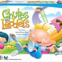 Hasbro Gaming Chutes and Ladders Board Game | 2 to 4 Players | Preschool Games for Boys & Girls| Easter Gifts for Kids | Ages 3+ (Amazon Exclusive)