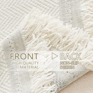 hyha Couch Cover for Dogs, Boho Sofa Covers for 3 Cushion Couch Washable, Chenille Sofa Slipcover for Pets, Soft Loveseat Sectional Couch Throw Blankets with Tassels (Beige, 71x118 Inch) - Image 6