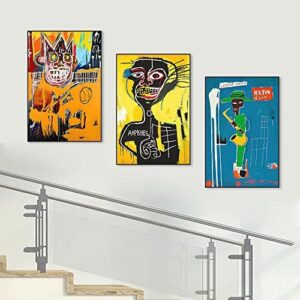 Canvas Framed Wall Art Large size 24 X 32In 3 Pieces Of Modern Abstract Simple Posters Prints, Artwork Whether Hanging In The Living room Bedroom Kitchen Office Can Be Aesthetic Wall Decor - Image 3