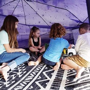 The Original Patented AirFort - Build A Fort in 30 Seconds, Inflatable Fort for Kids, Play Tent for 3-12 Years, A Playhouse Where Imagination Runs Wild, Fan not Included (Starry Night) - Image 4