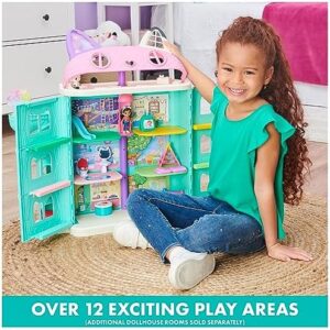Gabby’s Dollhouse, Purrfect Dollhouse with 15 Pieces including Toy Figures, Furniture, Accessories and Sounds, Kids Toys for Ages 3 and up - Image 2