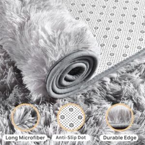 Ultra Soft Fluffy Rugs for Living Room, Anti-Skid Indoor Carpet Nursery Rugs for Kids Room Home Decor, Rectangular Fuzzy Rug 9x12 Feet - Image 5