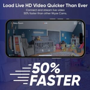 Wyze Cam OG Indoor/Outdoor 1080p Wi-Fi Smart Home Security Camera with Color Night Vision, Built-in Spotlight, Motion Detection, 2-Way Audio, Compatible with Alexa & Google Assistant, White - Image 7