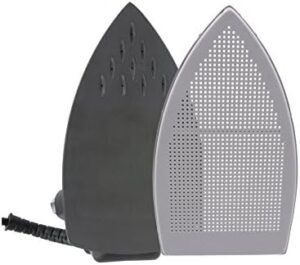 Silver Star ES-300 Steam Iron – 110 Volt Gravity Fed Hanging Bottle Clothes Iron with Non-Stick Laminate Sole Plate, Demineralizer Cartridge, Silicon Iron Rest & Hardware - Image 8