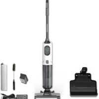 SWEEPBIRD C1 Wet Dry Vacuum Cleaner Cordless, Hardwood Floors Cleaner for Multi-Surface Cleaning with Smart Control & Self-Cleaning System, for Hardwood Tile Floor & Carpet