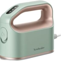 Newbealer Smart Steam Iron for Clothes - 1200W Professional-Grade Turbo Steam, 3 Steam & 3 Dry Heat Modes, 45s Heat-Up, 6oz Tank, Auto-Off, Nonstick Ceramic Soleplate for Home, RV & Hotel (120V Only)