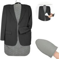 Steamer Board for Clothes With Ironing Glove, 35"17.5" Hanging Ironing Pad, Steam Iron Stand With Pad for Steaming Clothes